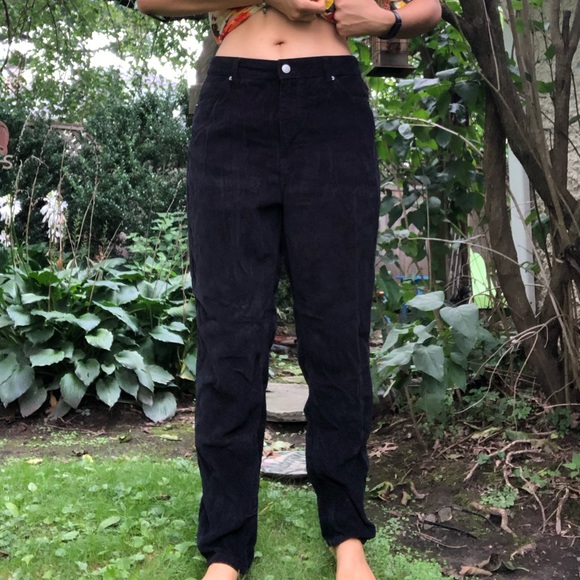 Urban Outfitters Cord Black Jeans - Picture 3 of 5